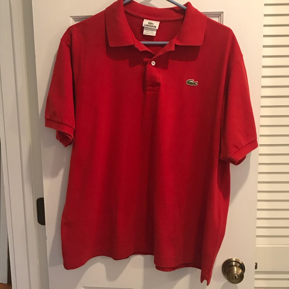 Men’s Lacoste polo shirt